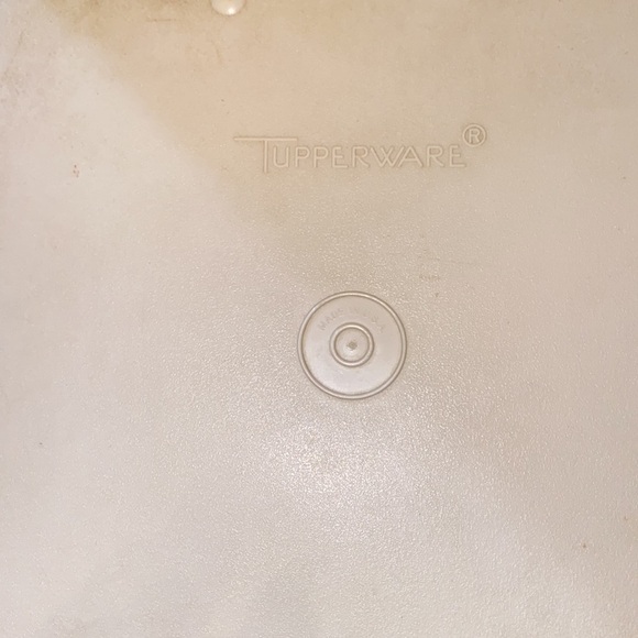 Tupperware Picnic Trays Divided Plates #1535 Kitchen Beige, Hot Pink, Plastic 8 - Picture 3 of 3